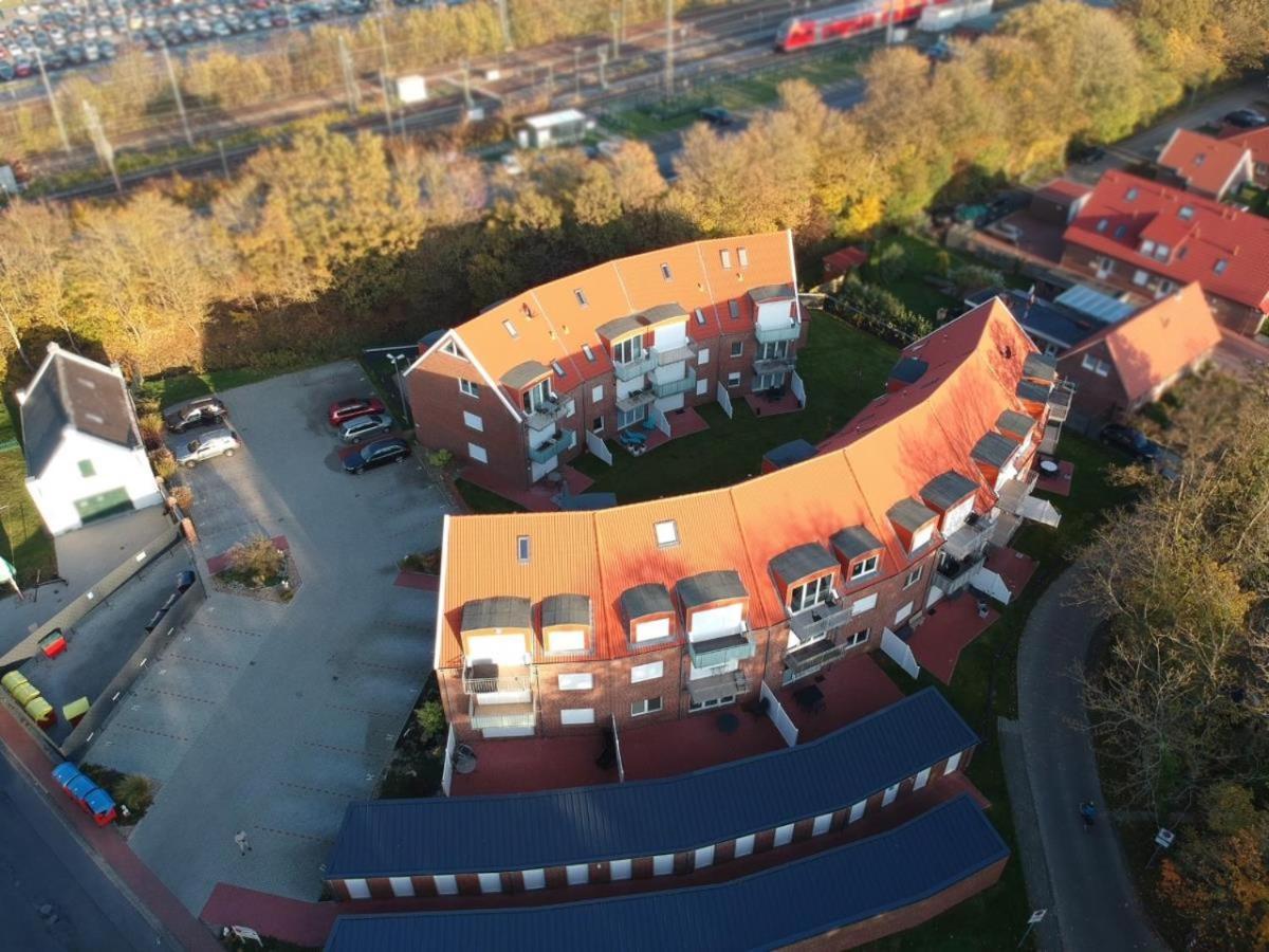 Ferienwohnung Hafenblick - Wunderbare Erholung Am Hafen Norddeich  Ngoại thất bức ảnh