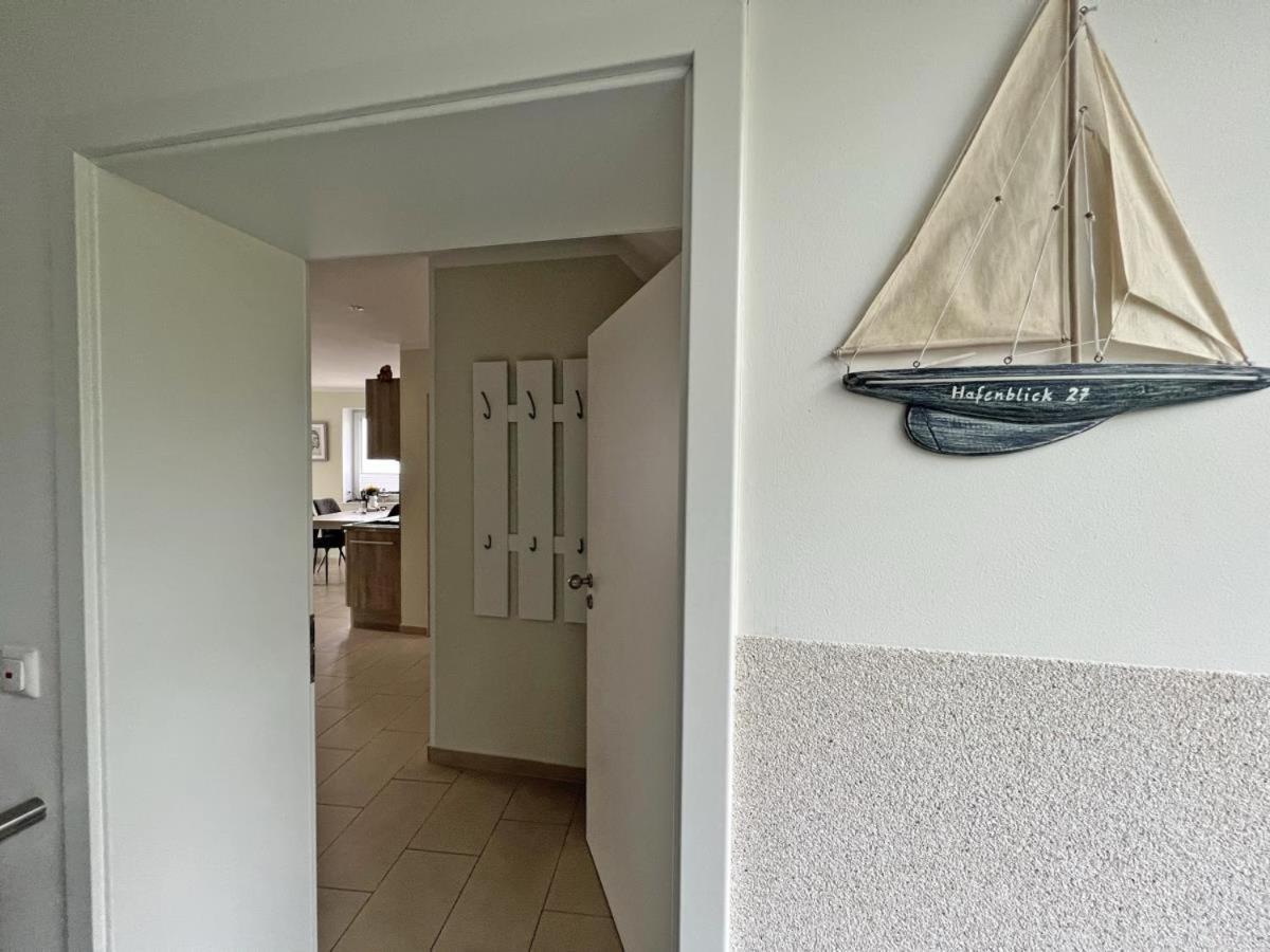 Ferienwohnung Hafenblick - Wunderbare Erholung Am Hafen Norddeich  Ngoại thất bức ảnh
